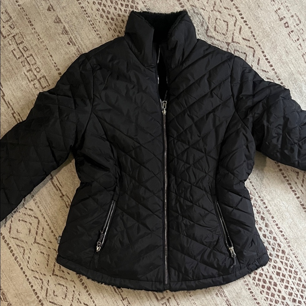 Free Country Dark Quilted Outerwear reversible